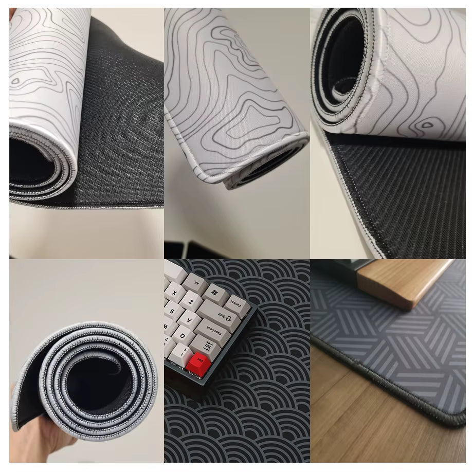 Retro Persian Carpet Mouse Pad for PC Gamer Rubber Keyboard Gaming Speed Mouse Mat Office Desk Mat