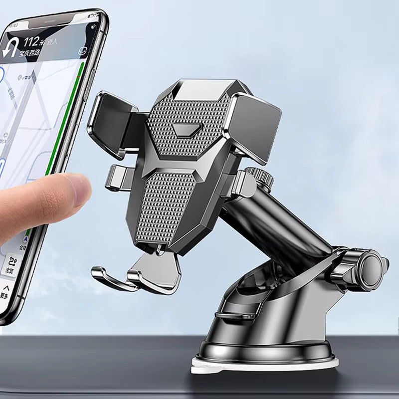 2026 NEW Universal Sucker Car Phone Holder 360° Windshield Car Dashboard Mobile Cell Support Bracket for 4.0-7 Inch Smartphones