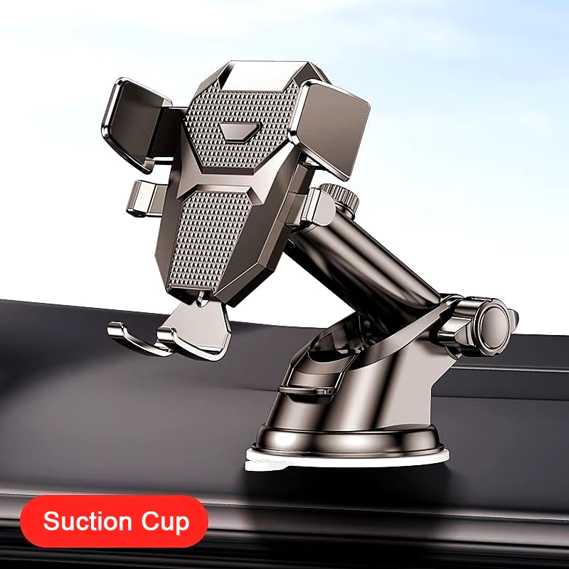 2026 NEW Universal Sucker Car Phone Holder 360° Windshield Car Dashboard Mobile Cell Support Bracket for 4.0-7 Inch Smartphones